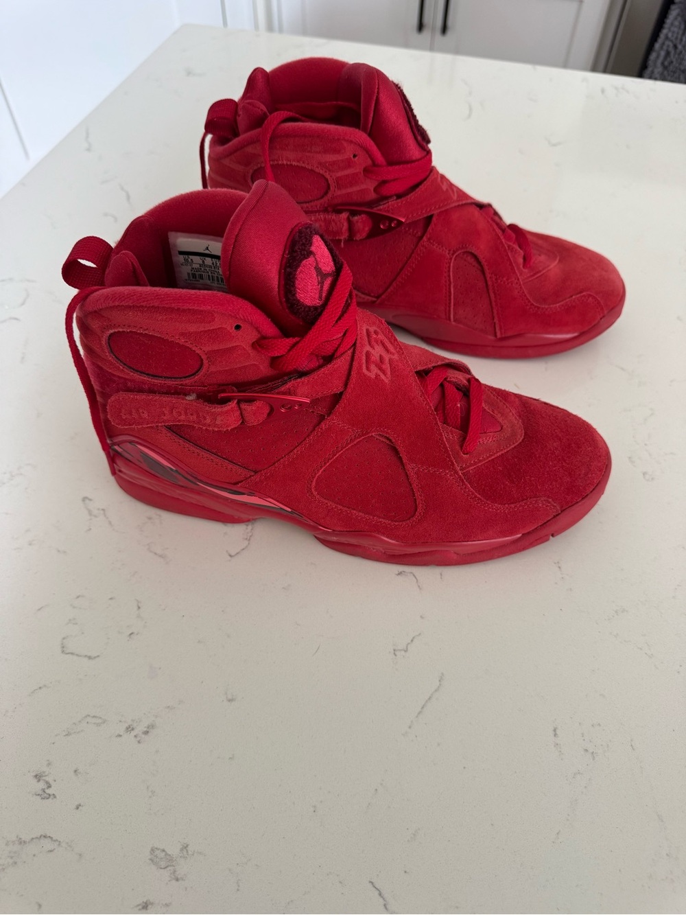 Womens Air Jordan 8 Retro 'Valentine's Day' size 10.5